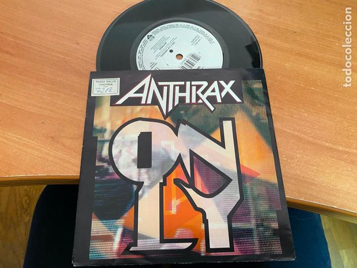 Discos de vinilo: ANTHRAX (ONLY) SINGLE GERMANY 1993 (EPI14) - Foto 1