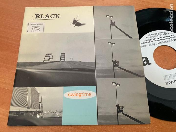 Discos de vinilo: BLACK (SWINGTIME) SINGLE 1993 ESPA&Ntilde;A (EPI14) - Foto 1