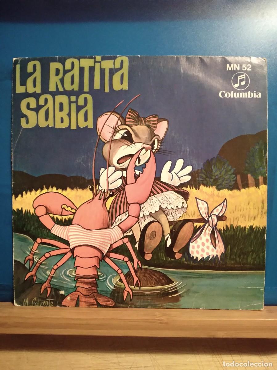 Discos de vinilo: Cuento Vinilo La Ratita Sabia Single 1964 - Foto 1