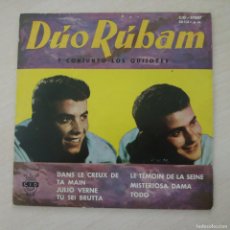 Discos de vinilo: DÚO RÚBAM Y CONJUNTO LOS QUIJOTES - 7” EP 33 R.P.M.- CID 17097 AÑO 1961 MUY BUEN ESTADO
