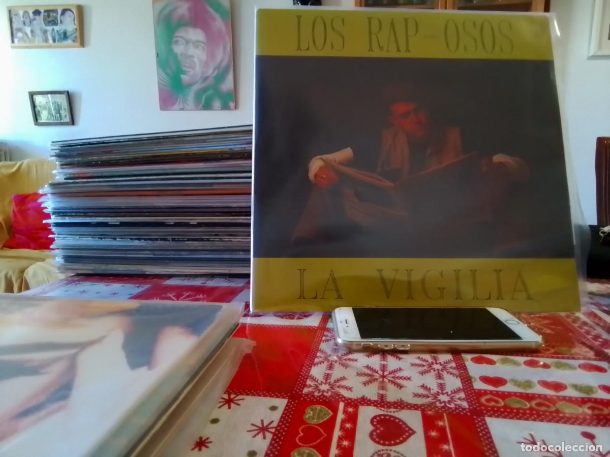 Vinyl records: Los Rap-Osos &ndash; La Vigilia (HIP HOP.POP RAP) /12&rdquo; vinyl 1992 con amplia documentaci&oacute;n M/M