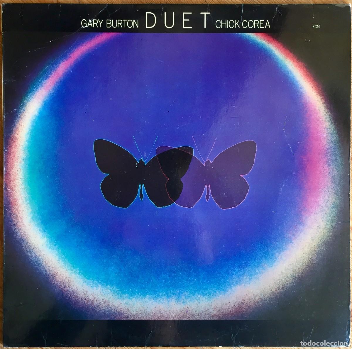 Discos de vinilo: GARY BURTON & CHICK COREA : DUET [ECM - DEU 1979] LP - Foto 1
