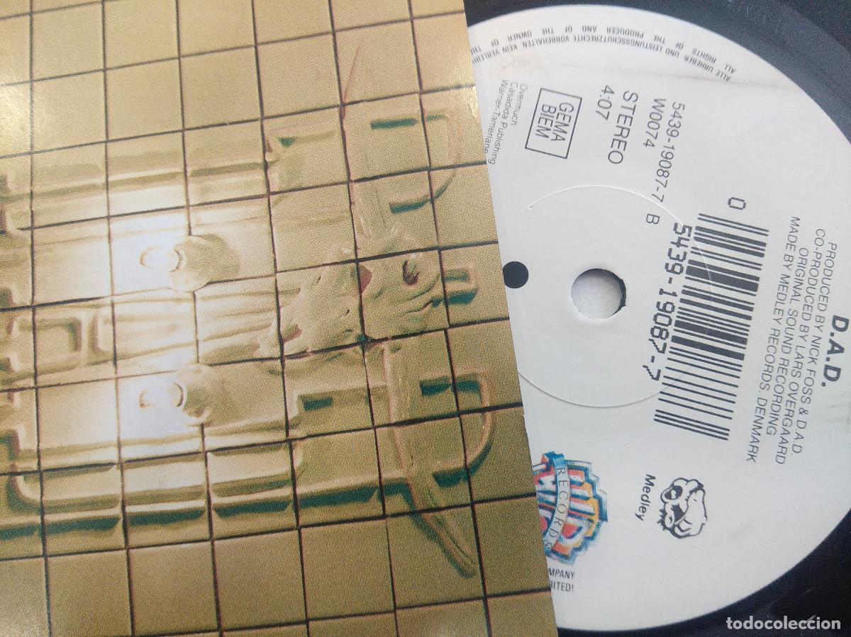 Discos de vinilo: D.A.D./BAD CRAZINESS/SINGLE METAL. - Foto 2