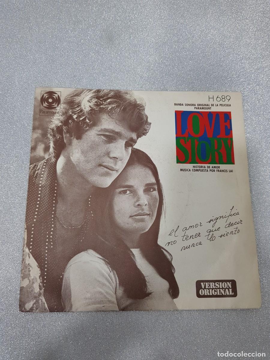 Vinyl records: Love story banda sonora Vinilo 7 Pulgadas