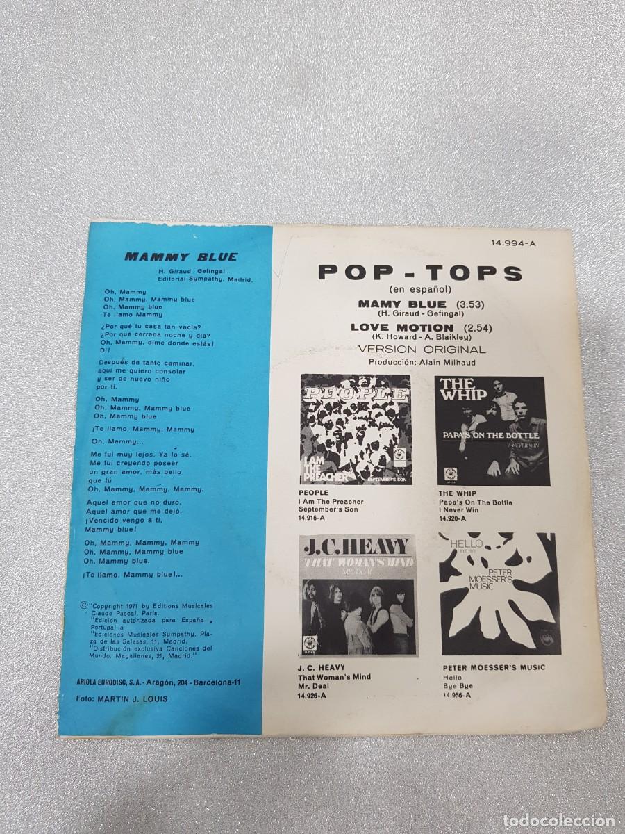 Discos de vinilo: Mamy blue Vinilo 7 Pulgadas - Foto 2