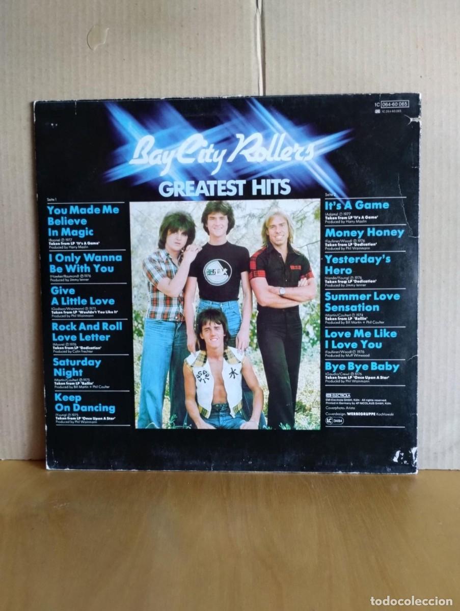 Discos de vinilo: BAY CITY ROLLERS ----- GREATEST HITS - Foto 2