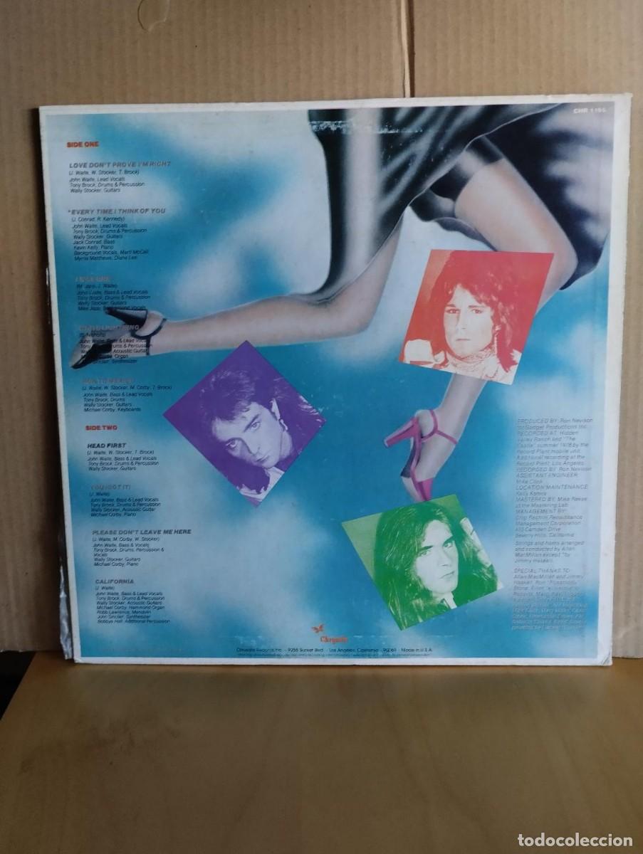 Discos de vinilo: THE BABYS ----- HEAD FIRST - Foto 2