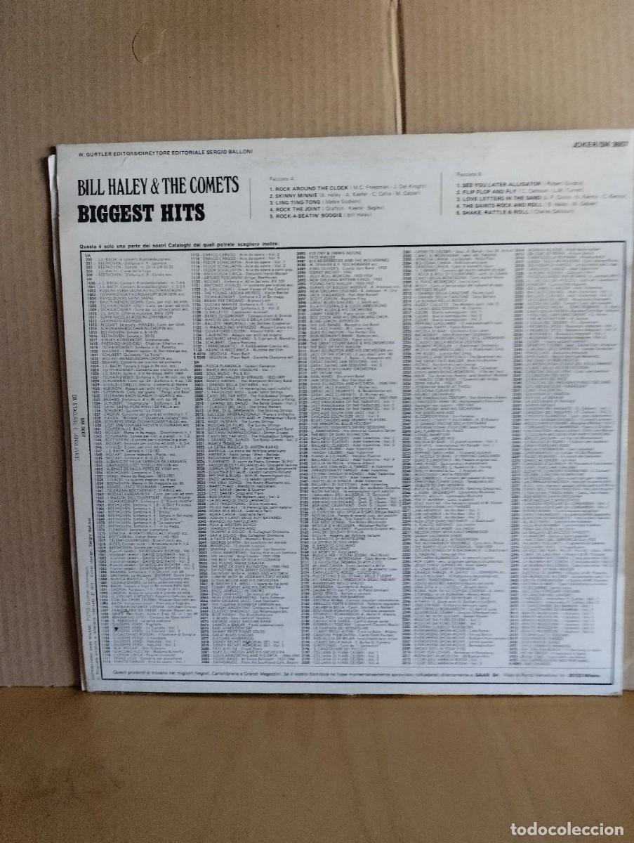 Discos de vinilo: BILL HALEY & THE COMETS ---- BIGGEST HITS - Foto 2