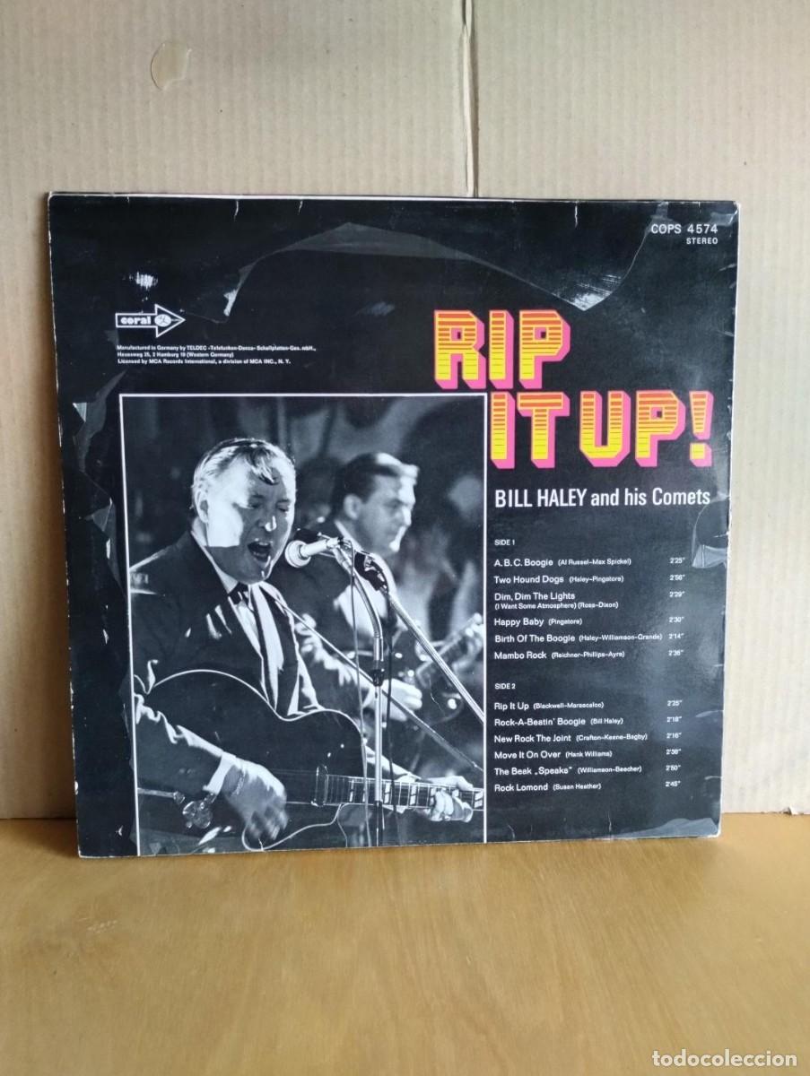 Discos de vinilo: BILL HALEY & THE COMETS --- RIP IT UP ! - Foto 2