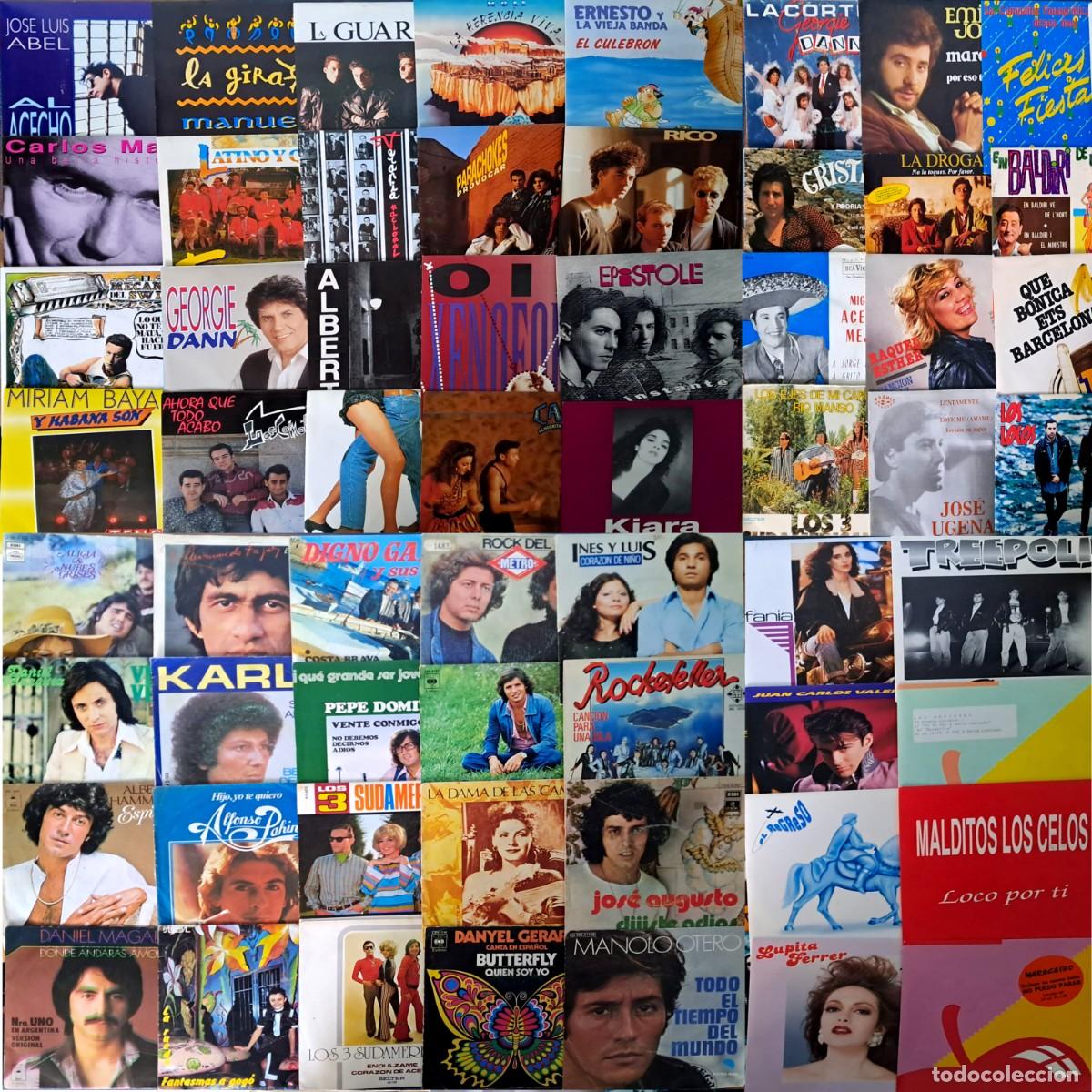 Vinyl records: Lote N&ordm; 6 - 60 Discos Single De Vinilo 7&rdquo; - Artistas En Espa&ntilde;ol. Todos Revisados En Muy Buen Estado