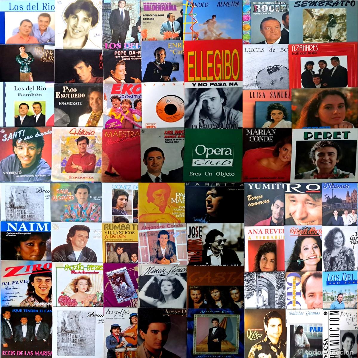 Vinyl records: Lote N&ordm; 7 - 60 Discos Single De Vinilo 7&rdquo; - Canci&oacute;n Espa&ntilde;ola. Todos Revisados En Muy Buen Estado