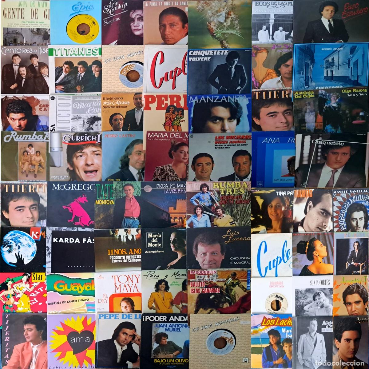 Vinyl records: Lote N&ordm; 8 - 60 Discos Single De Vinilo 7&rdquo; - Canci&oacute;n Espa&ntilde;ola. Todos Revisados En Muy Buen Estado