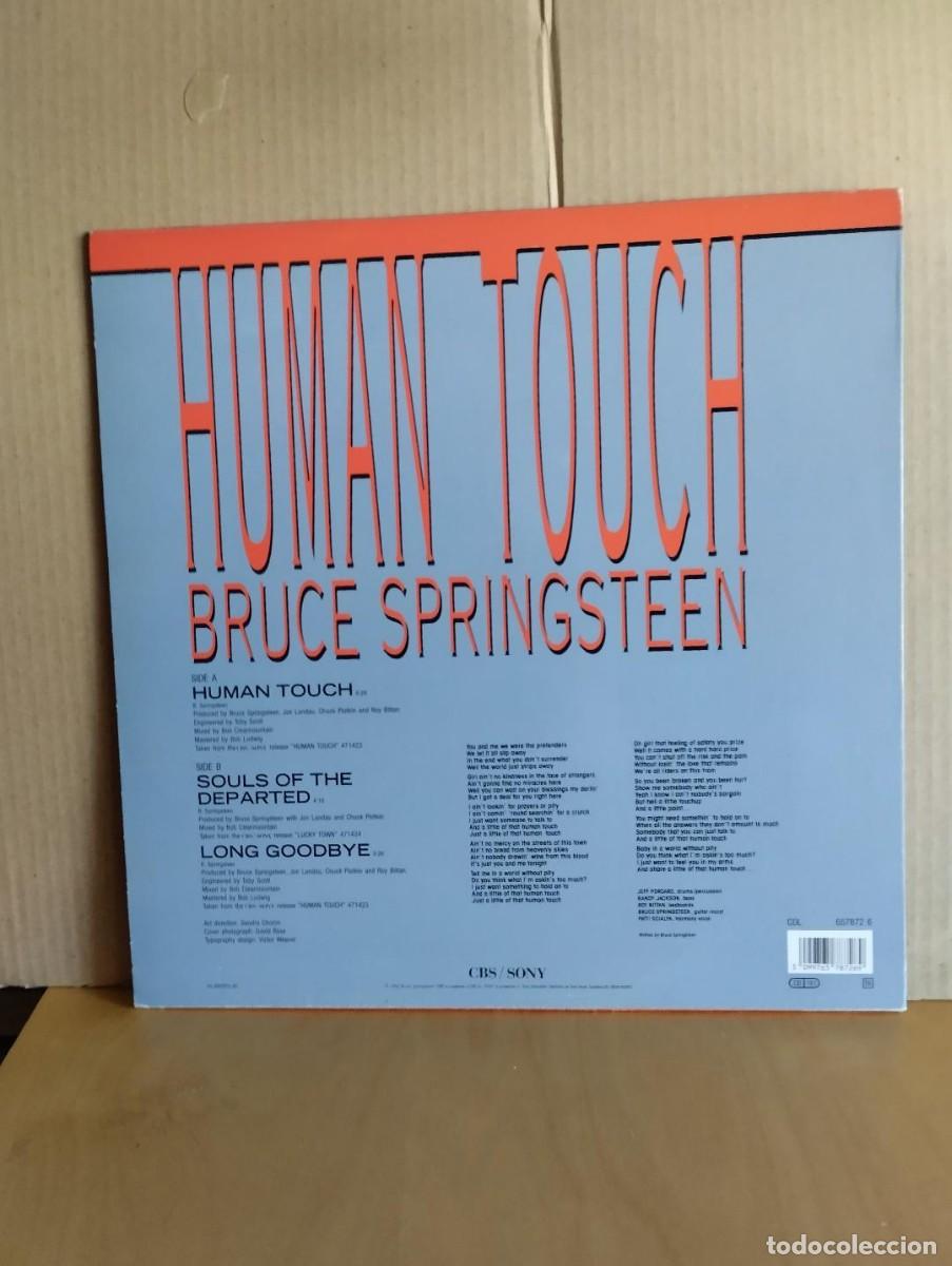 Discos de vinilo: BRUCE SPRINGSTEEN ---- HUMAN TOUCH - Foto 2