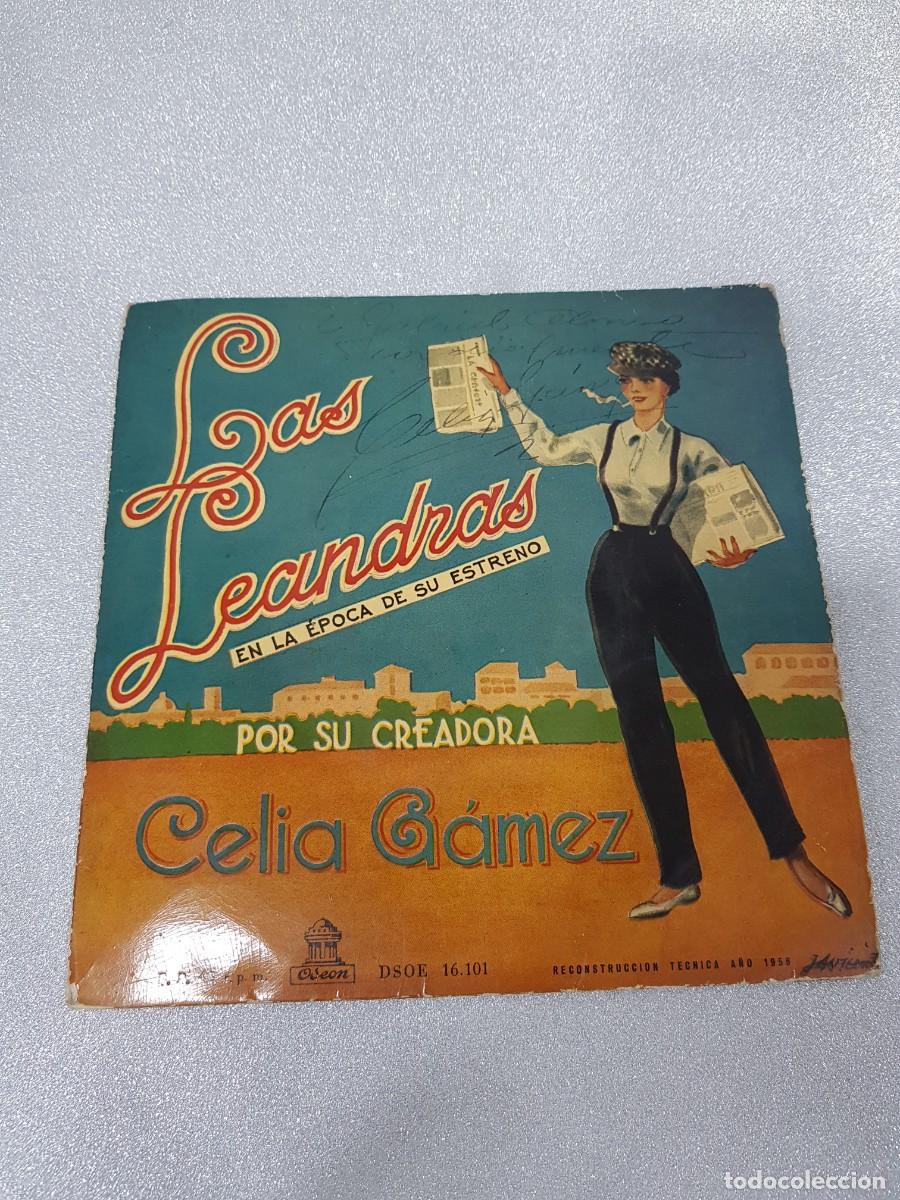 Discos de vinilo: celia gamez las leandras Vinilo 7 Pulgadas - Foto 1