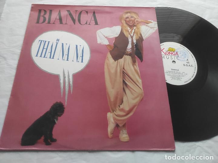 Discos de vinilo: Bianca &ndash; Tha&iuml; Na Na - MAXI-ESPA&Ntilde;A-** - Foto 1