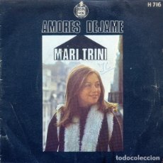 Discos de vinilo: SINGLES DE VINILO MARI TRINI AMORES DEJAME VER DESCRIPCION EN FOTOGRAFIAS