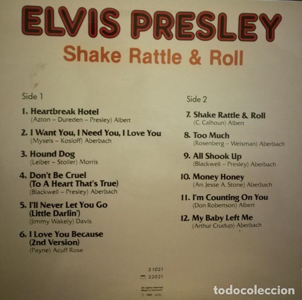 Discos de vinilo: Elvis Presley &ndash; Shake Rattle & Roll - Foto 2