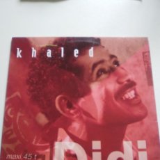 Discos de vinilo: KHALED DIDI SIMENON MIX / DIDI EDIT / WAJABEK ( 1992 BARCLAY UK ) RAI ARGELIA