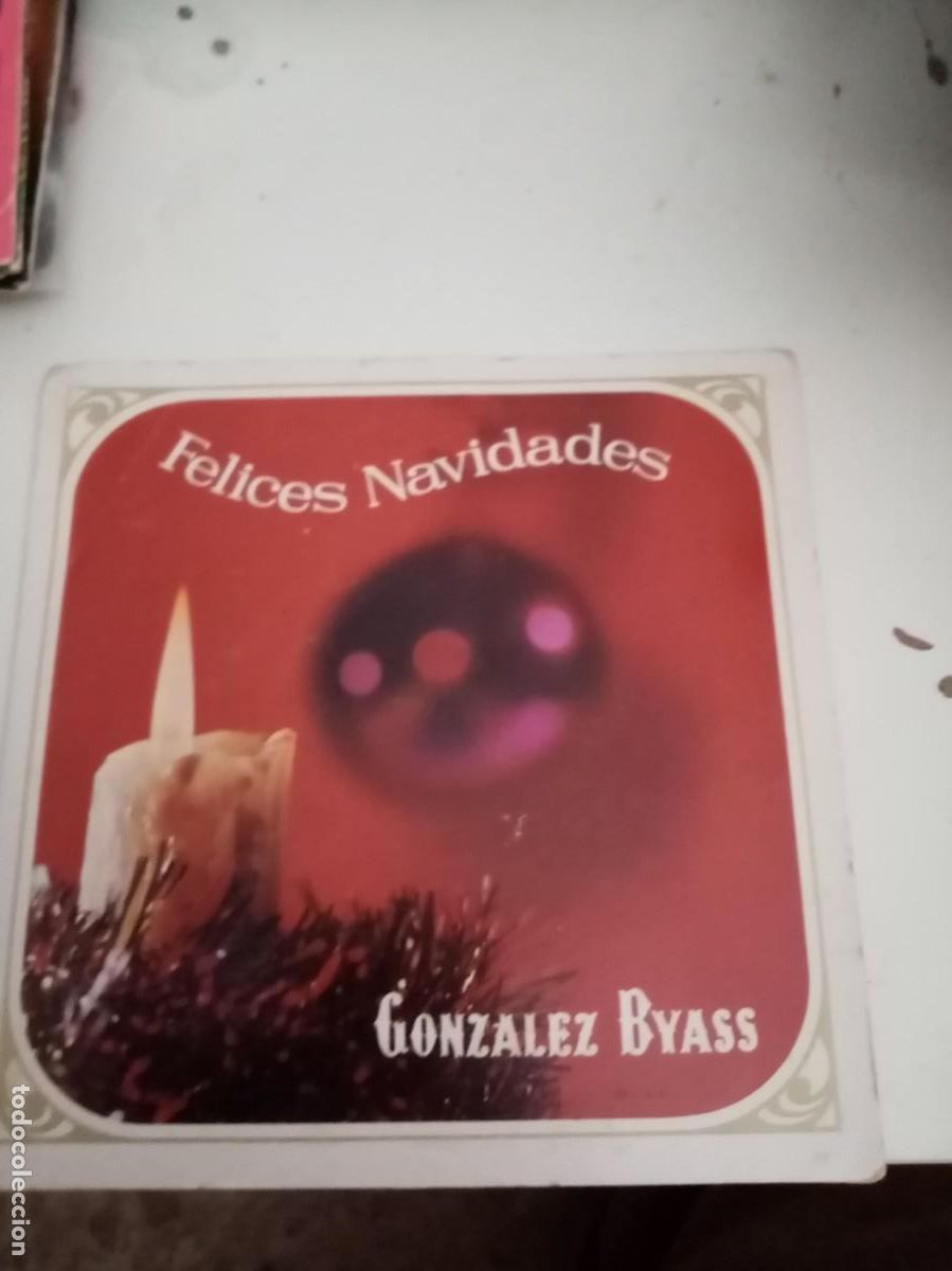 Discos de vinilo: FELICES NAVIDADES. GONZALEZ BYASS. MB1 - Foto 1