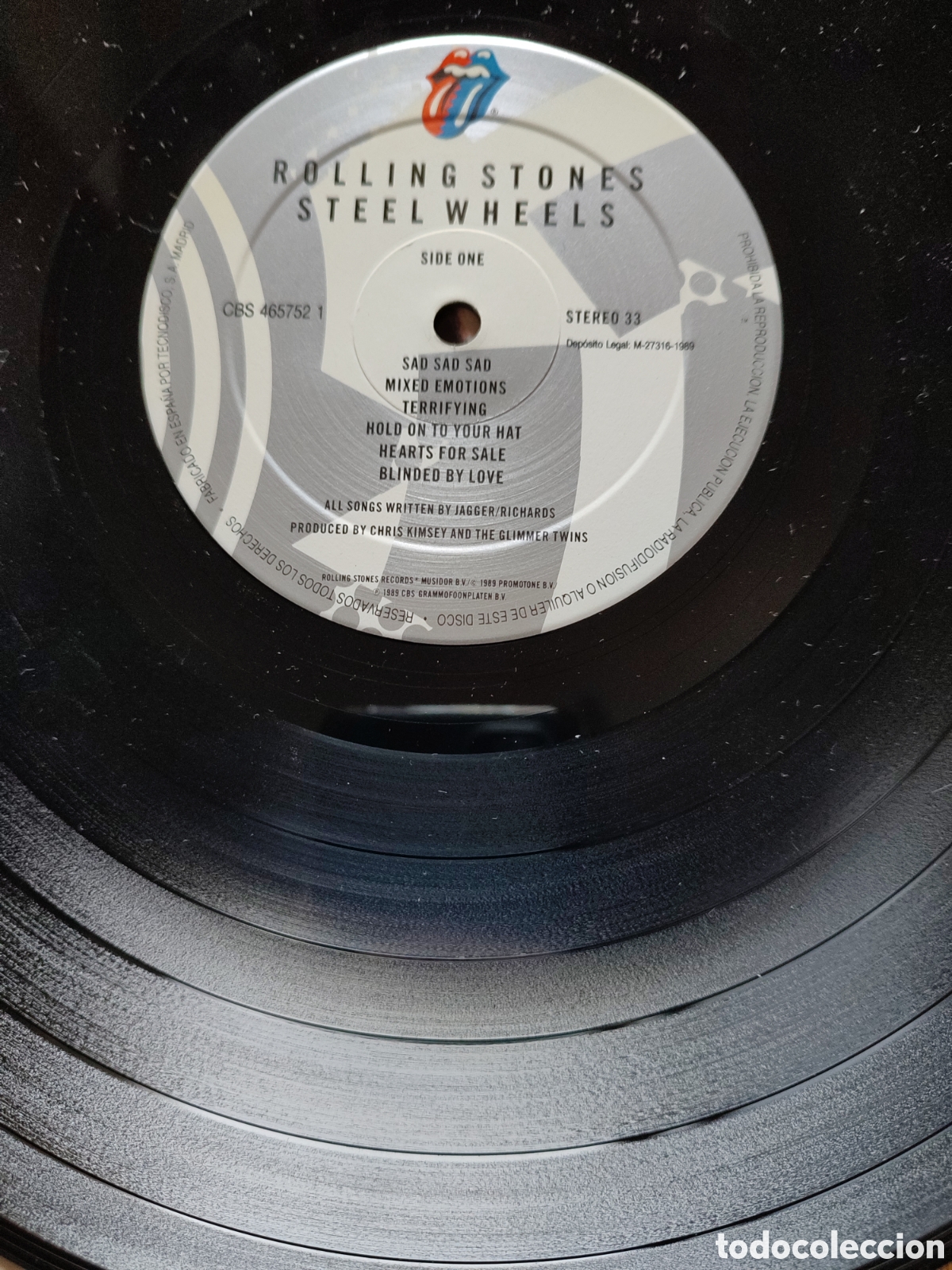 Discos de vinilo: The Rolling Stones - Steel wheels - Foto 5