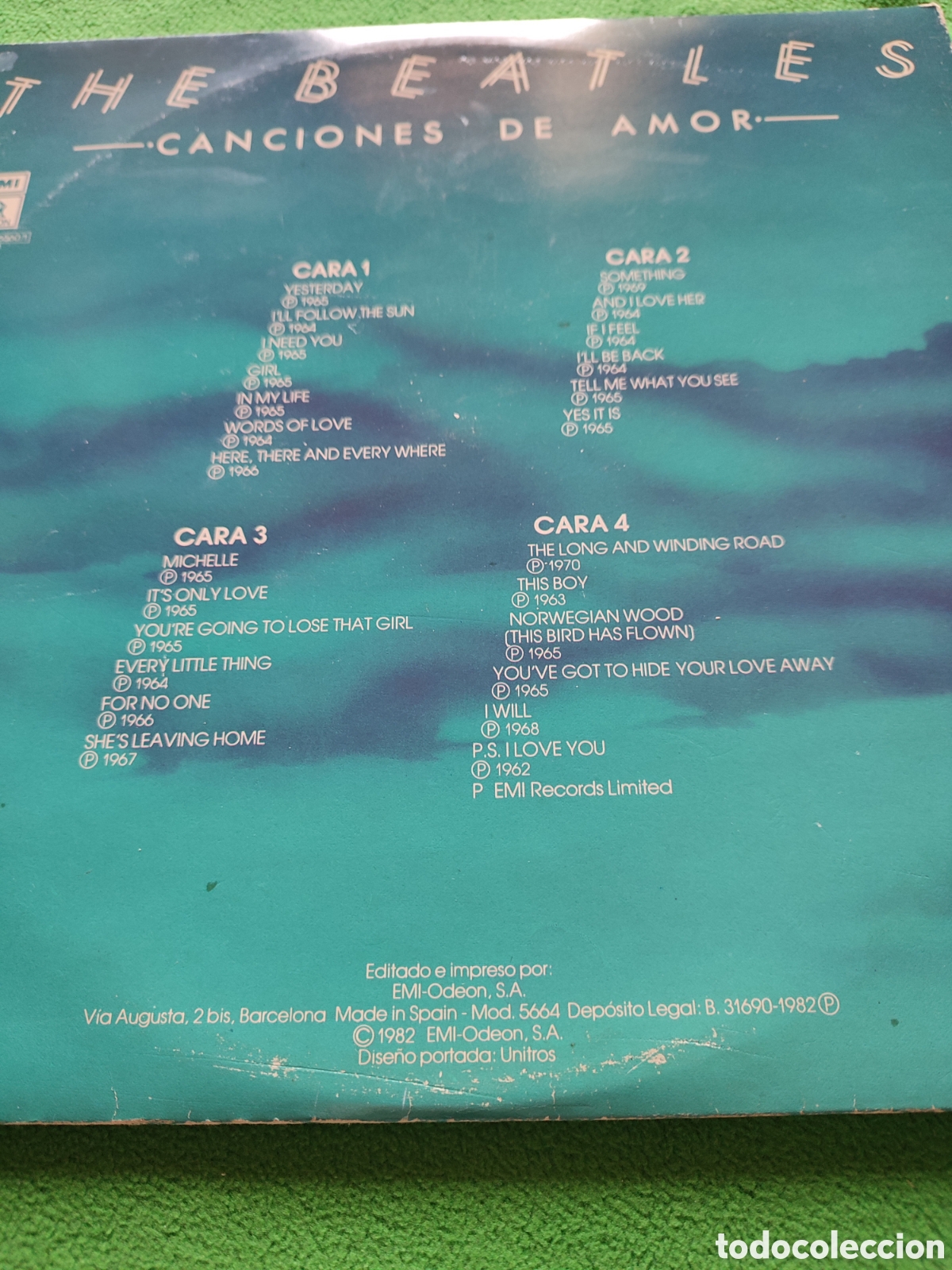 Discos de vinilo: The Beatles - Canciones de amor - Foto 2