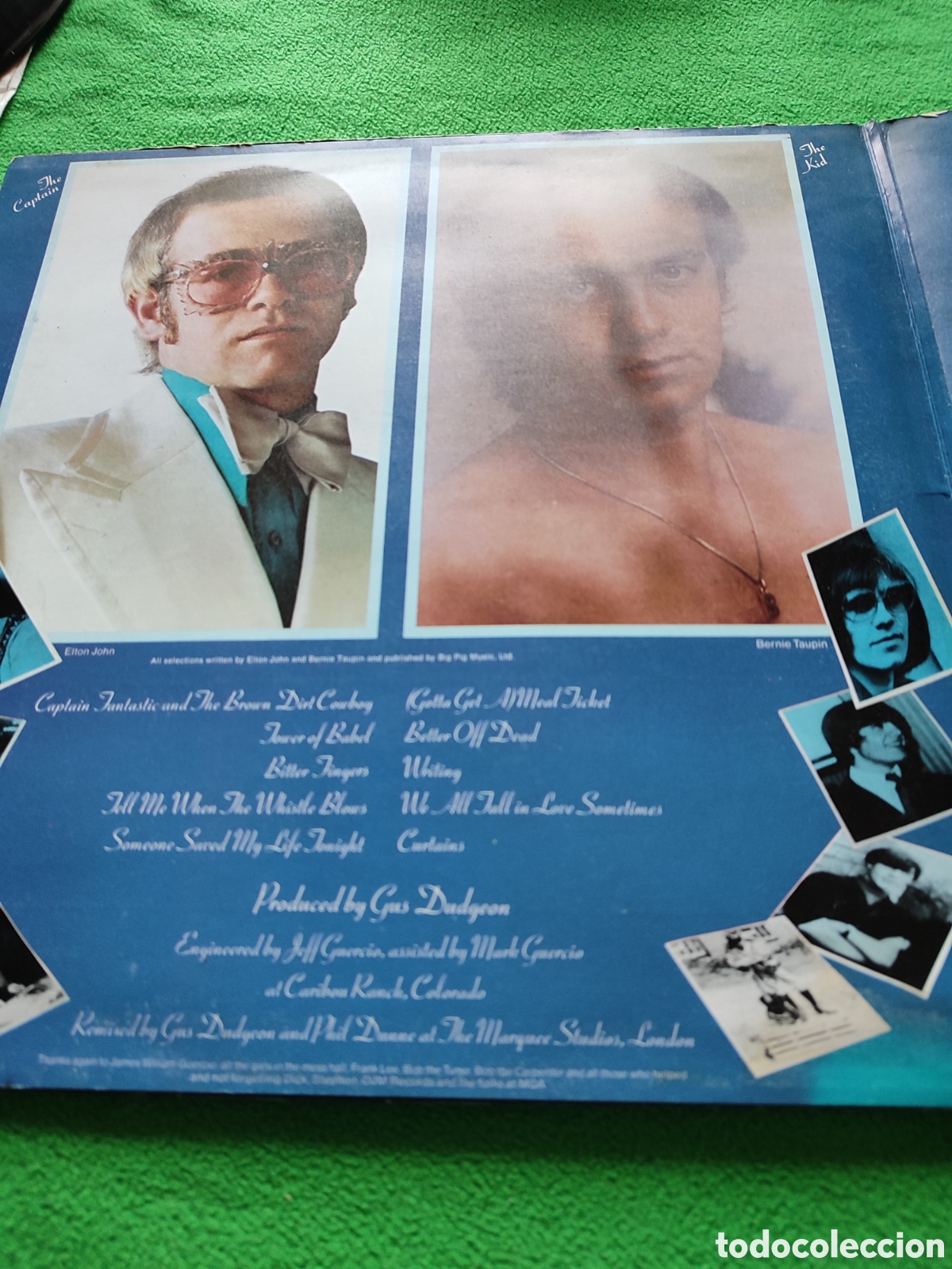 Discos de vinilo: Elton John - Captain Fant&aacute;stic - Foto 3