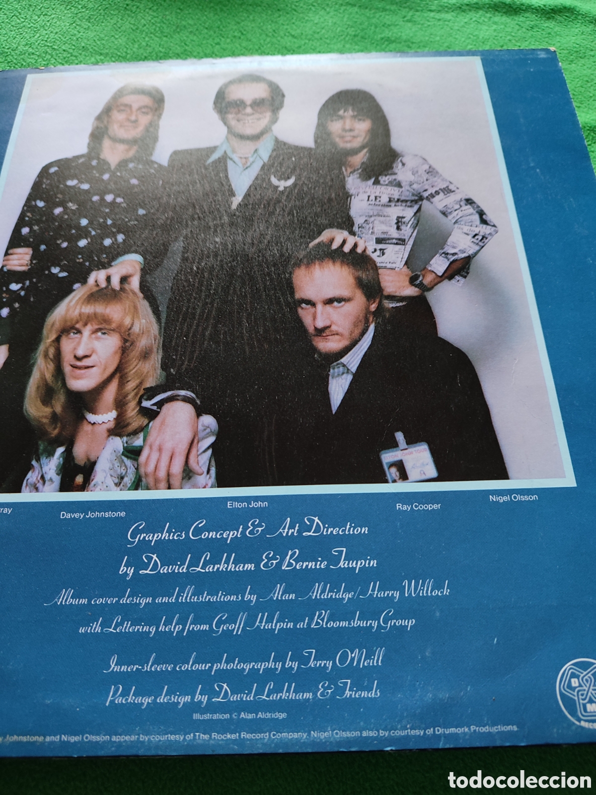Discos de vinilo: Elton John - Captain Fant&aacute;stic - Foto 4