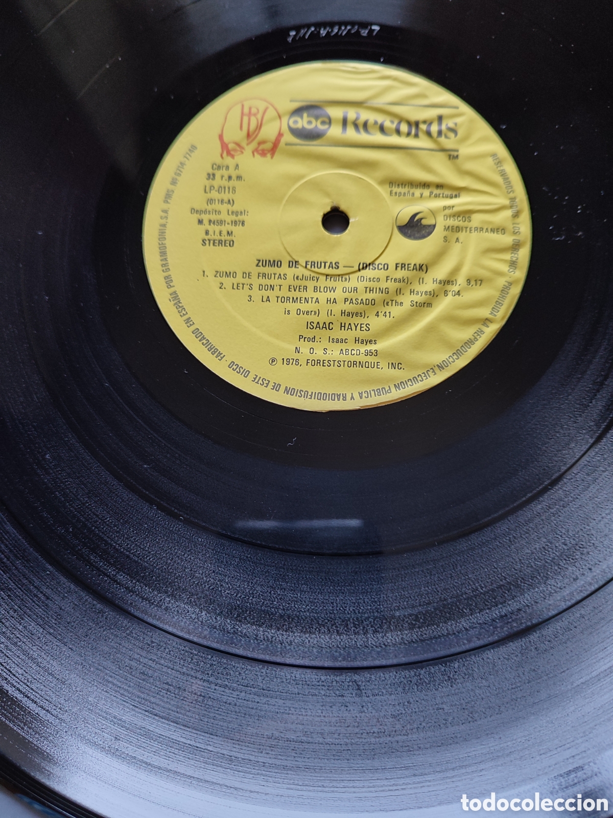 Discos de vinilo: Isaac Hayes - Zumo de frutas - Foto 5