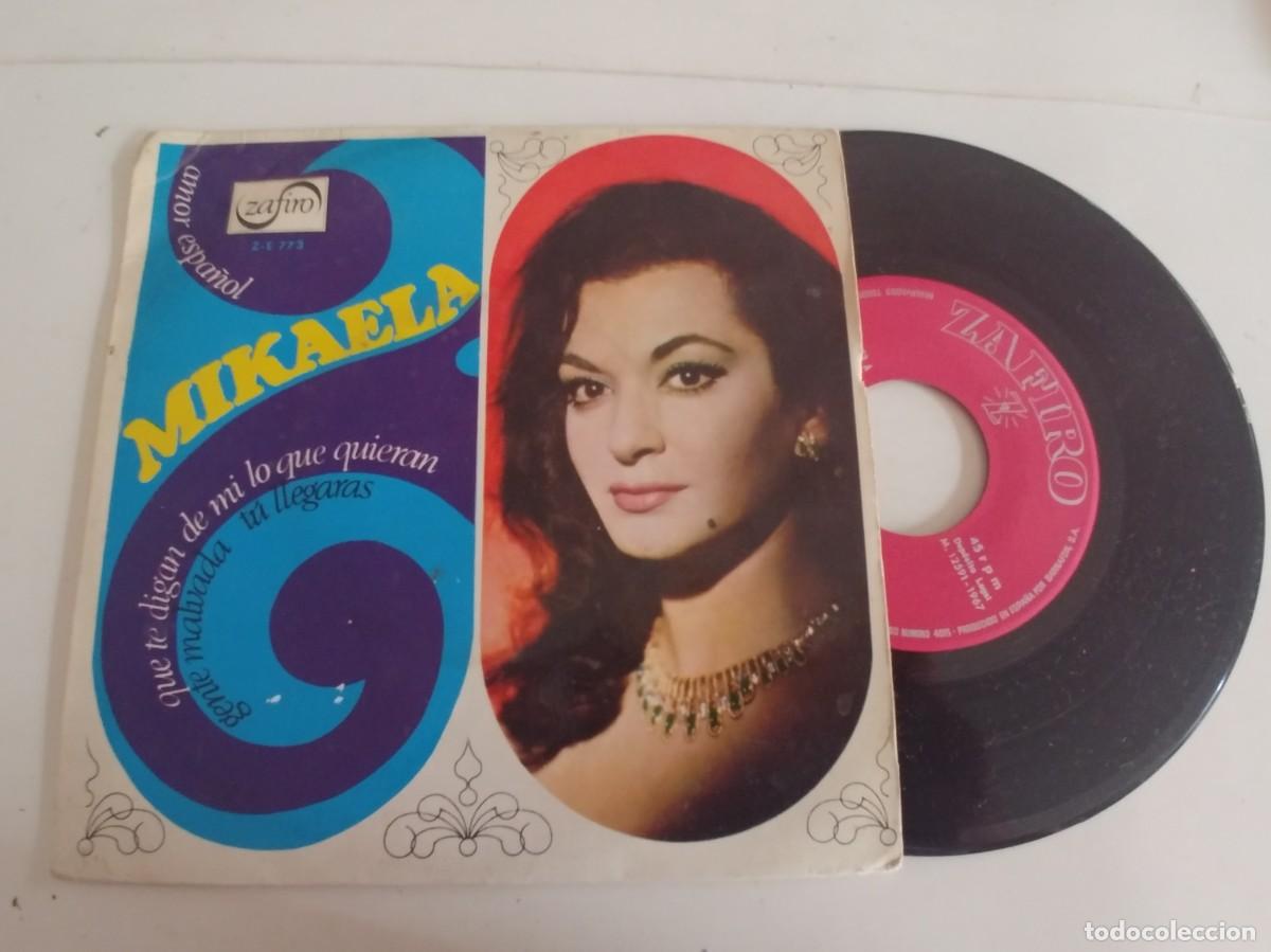 Discos de vinilo: MIKAELA-EP QUE TE DIGAN DE MI +3 - Foto 1