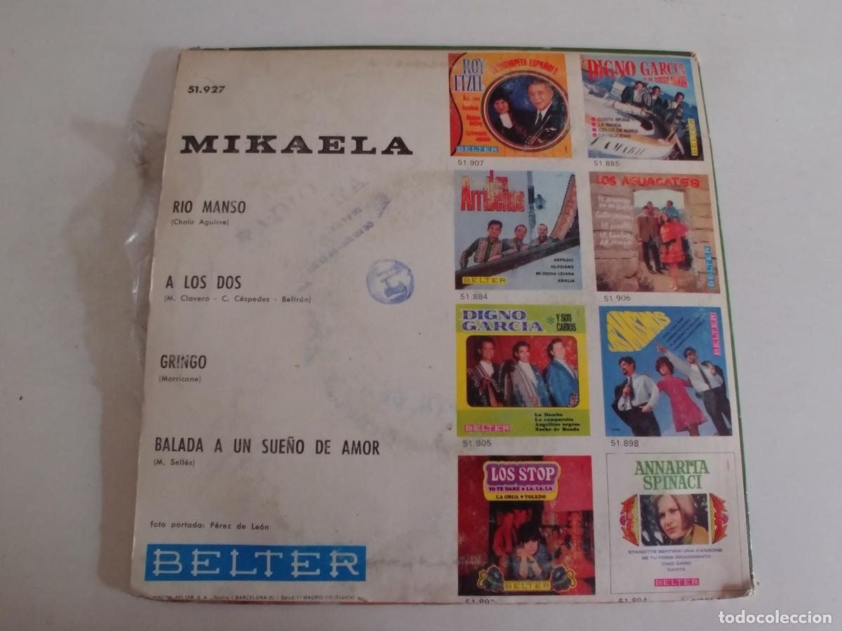 Discos de vinilo: MIKAELA-EP RIO MANSO +3 - Foto 2