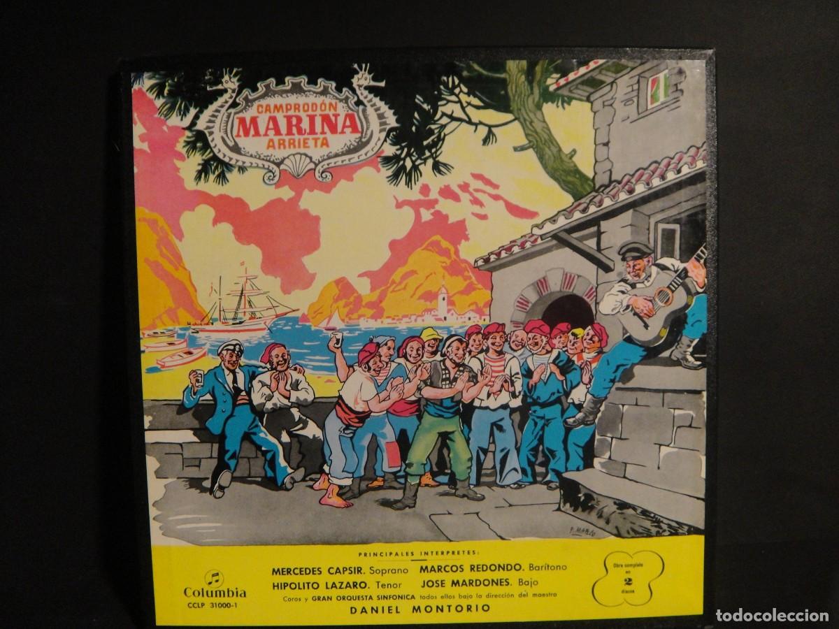 Discos de vinilo: marina - caja de 2 lp mas encarte - columbia 1962