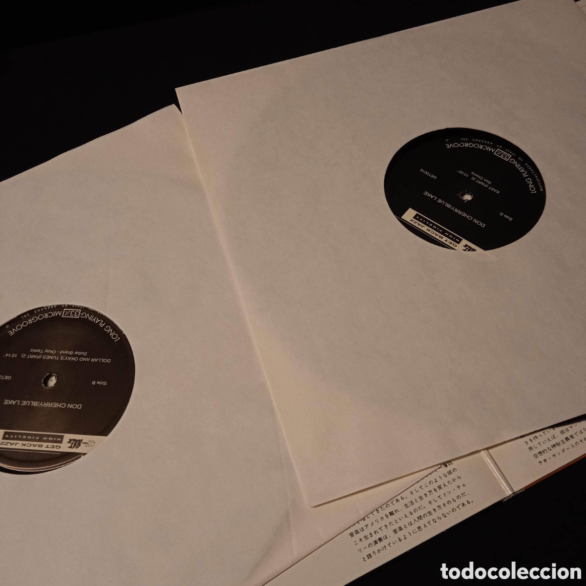 Discos de vinilo: BLUE LAKE - DON CHERRY - GET BACK GET2012 2 X LP - Foto 5