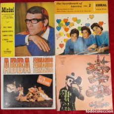 Discos de vinilo: D-464. LOTE EP DISCOS DE VINILO. MICHEL, THE SWEETHEARTS OF AMERICA, ABBA, ELTON JOHN.