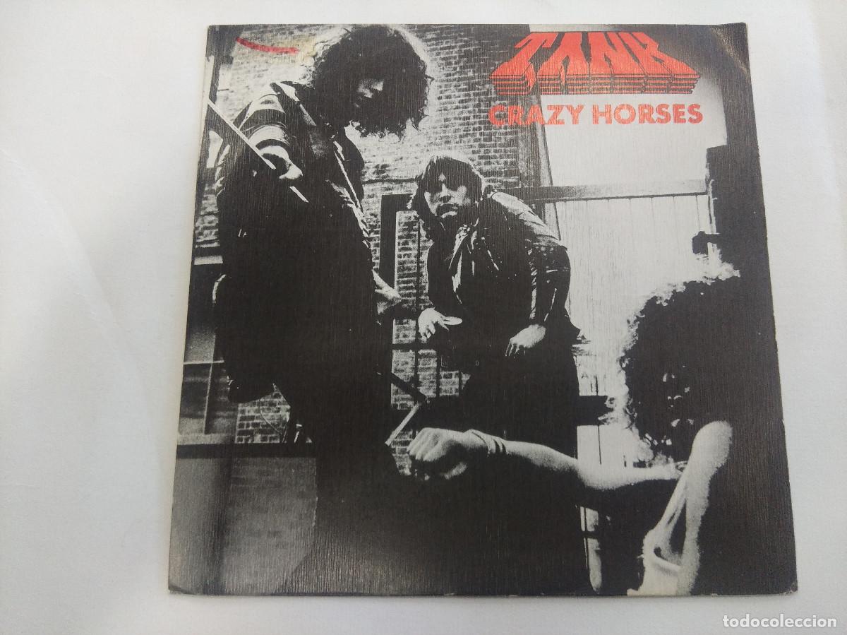 Discos de vinilo: TANK/CRAZY HORSES/SINGLE METAL. - Foto 1