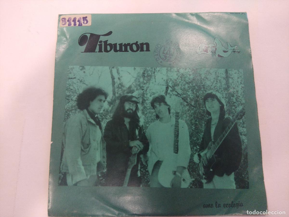Discos de vinilo: TIBURON/AMO LA ECOLOGIA/SINGLE METAL. - Foto 1