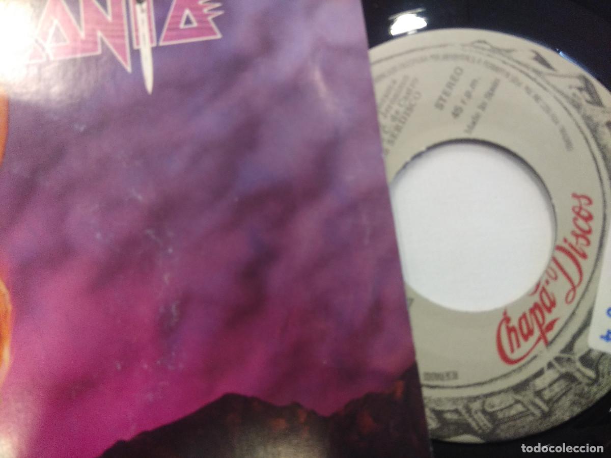 Discos de vinilo: SANTA/NO ERES SUFICIENTE/SINGLE METAL PROMOCIONAL. - Foto 2