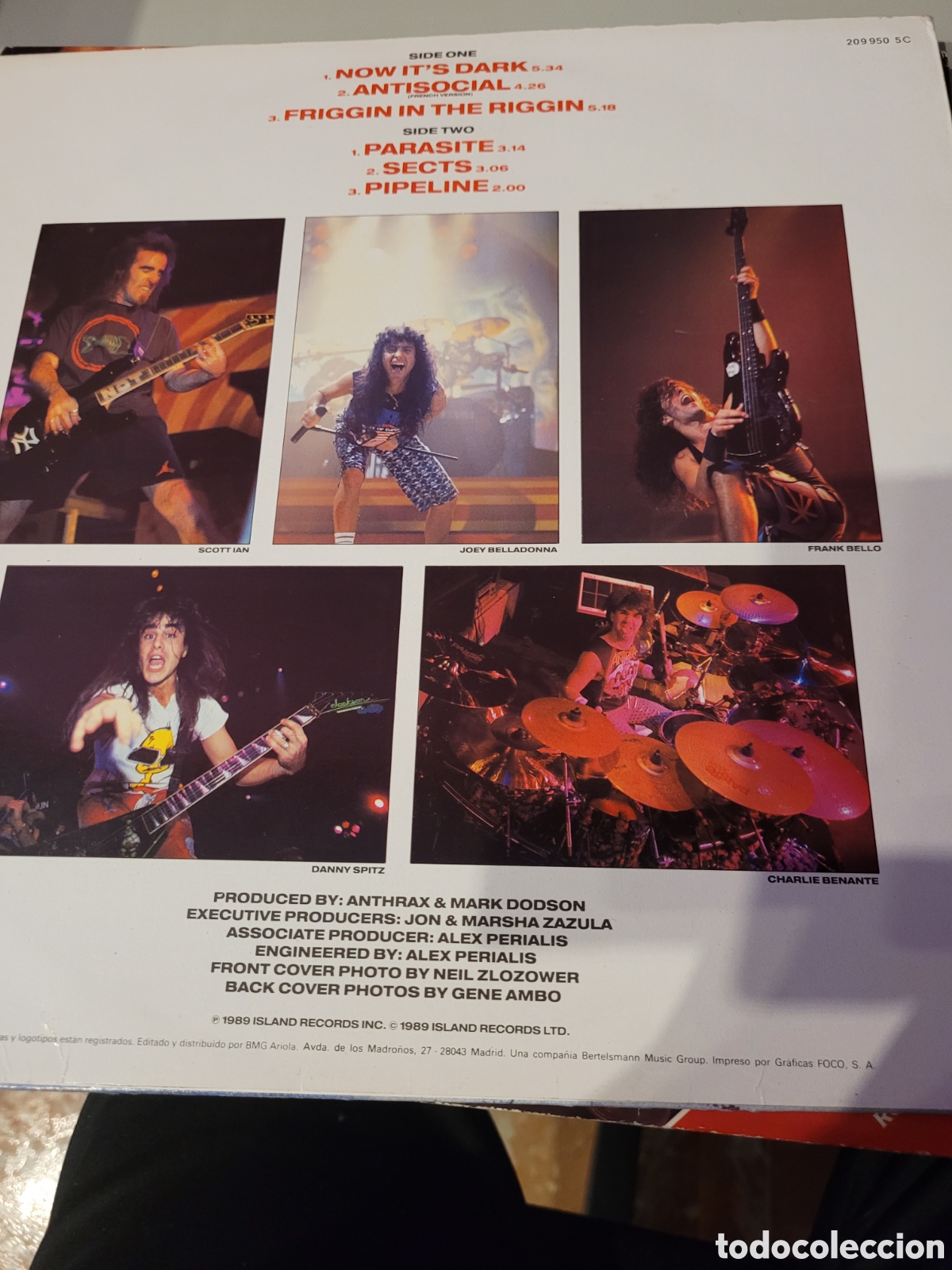 Discos de vinilo: Anthrax - Foto 2