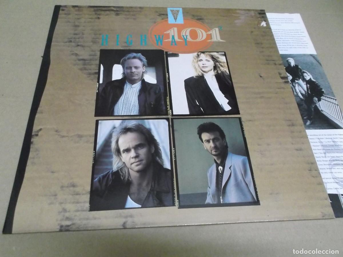 Discos de vinilo: HIGHWAY 101 (LP) 101 - 2 A&Ntilde;O 1988 - ENCARTE INTERIOR CON LETRAS