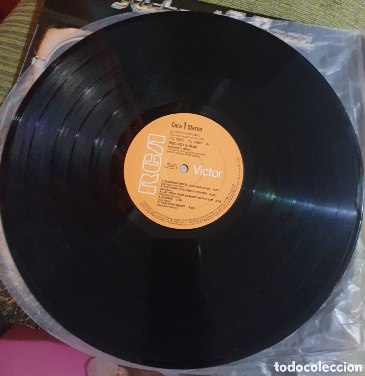 Discos de vinilo: Richard T. Bear&nbsp;&lrm;&ndash;&nbsp;Red, Hot & Blue - Foto 2