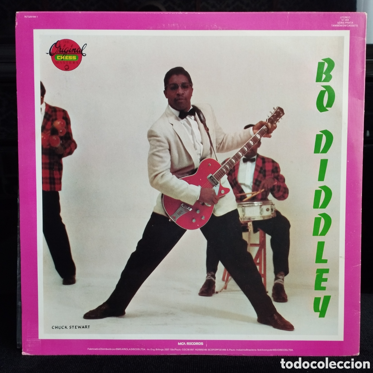Discos de vinilo: Bo Diddley - Blues Anthology LP Brasil 1987 - Foto 2