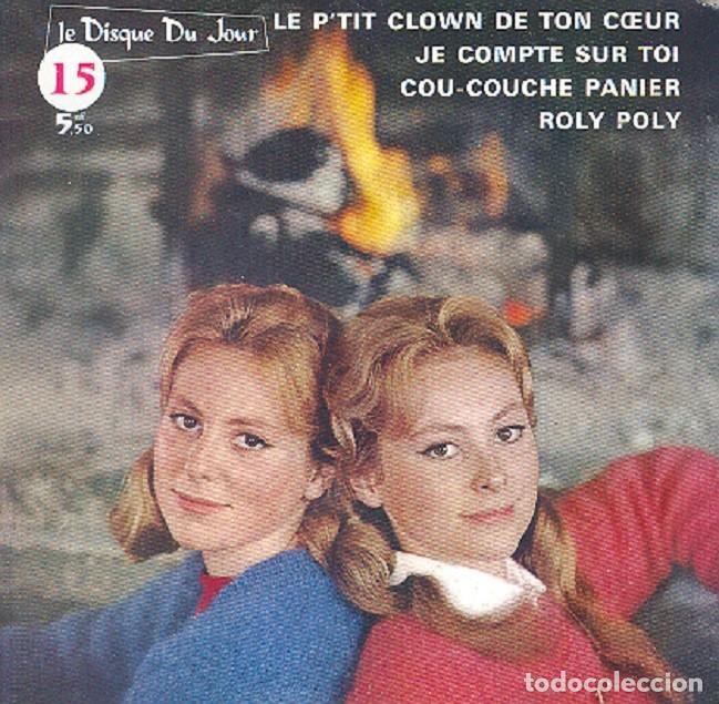 Disques de vinyle: Les Gilles Choeur &ndash; Le p&rsquo;tit clown de ton coeur; Roly Poly + 2 &ndash; PBM 24 (Ed. Francesa) &ndash; 1961