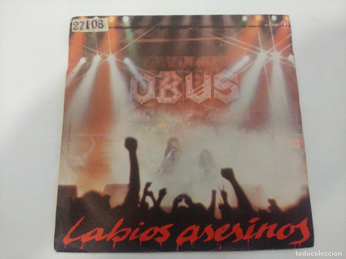 Discos de vinilo: OBUS/LABIOS ASESINOS/SINGLE METAL. - Foto 1