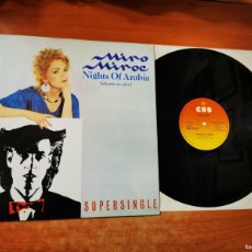 Discos de vinilo: MIRO MIROE NIGHTS OF ARABIA 12” MAXI SINGLE VINILO DEL AÑO 1982 ESPAÑA MUY RARO ITALO DISCO