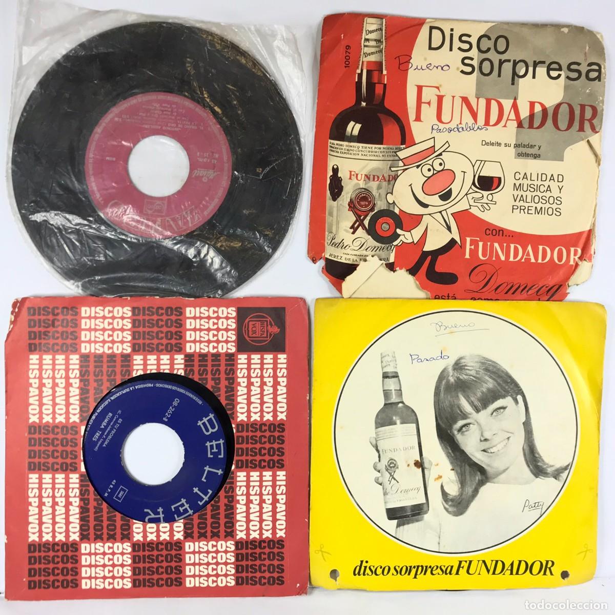 Vinyl records: Liquidaci&oacute;n / Restos de Almac&eacute;n ● Lote 5 ● 4 x Single 45 rpm Set