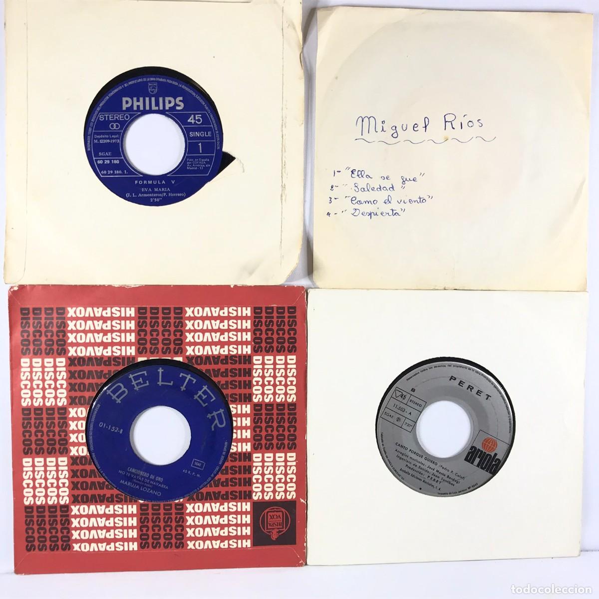 Vinyl records: Liquidaci&oacute;n / Restos de Almac&eacute;n ● Lote 7 ● 4 x Single 45 rpm Set