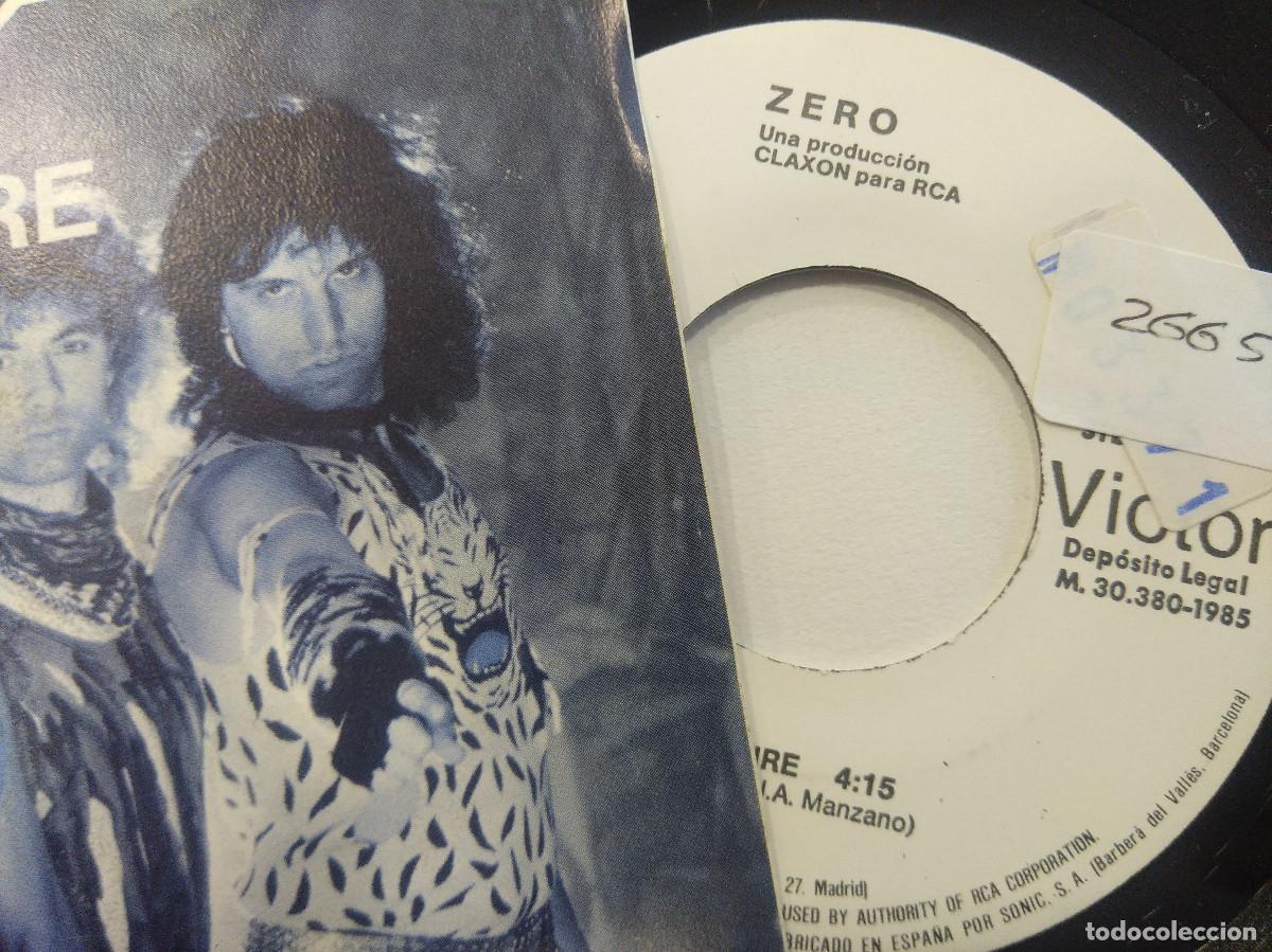 Discos de vinilo: ZERO/SOBREVIVIRE/SINGLE METAL PROMOCIONAL. - Foto 2