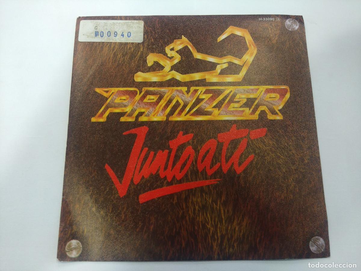 Discos de vinilo: PANZER/JUNTO A TI/SINGLE METAL PROMOCIONAL. - Foto 1