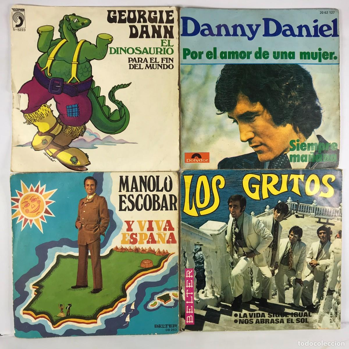 Vinyl records: Liquidaci&oacute;n / Restos de Almac&eacute;n ● Lote 10 ● 4 x Single 45 rpm Set