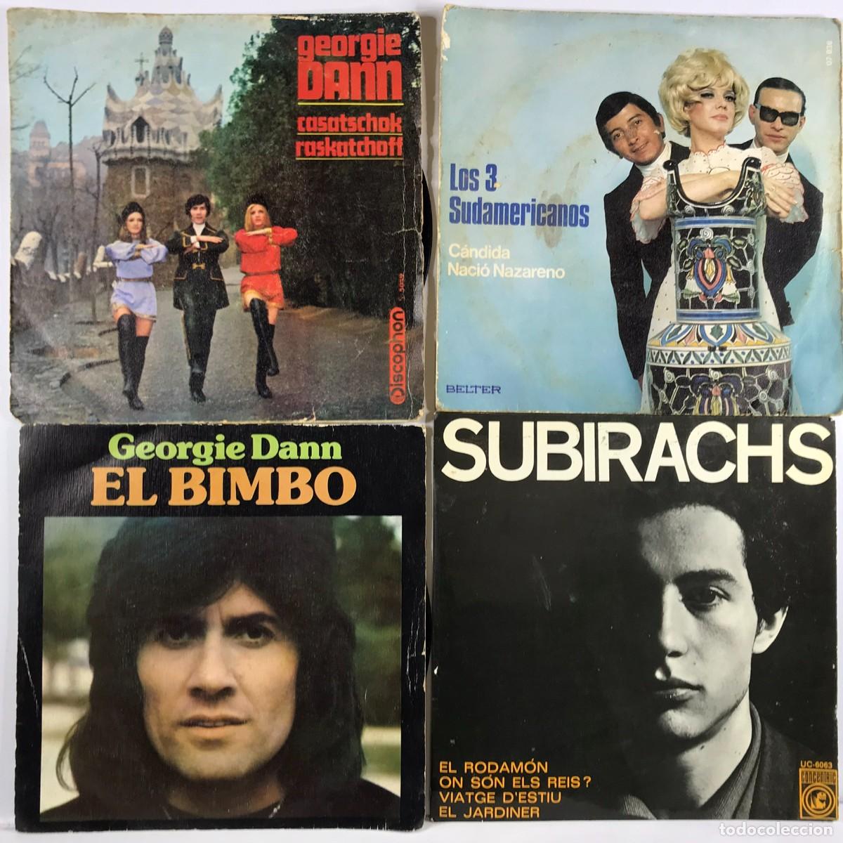 Vinyl records: Liquidaci&oacute;n / Restos de Almac&eacute;n ● Lote 11 ● 4 x Single 45 rpm Set