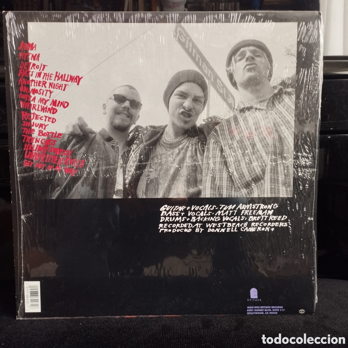 Discos de vinilo: Rancid - Rancid LP US 1993 - Foto 2